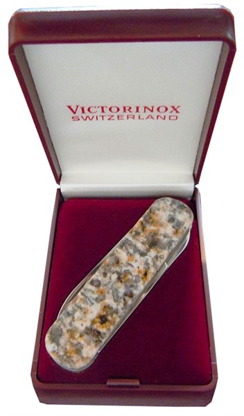 Нож-брелок коллекционный Baltic Brown Викторинокс (Victorinox) 0.6500.58 - фото 100110