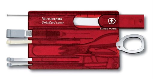 Швейцарская карточка SwissCard Classic Викторинокс (Victorinox) 0.7100.T - фото 100127