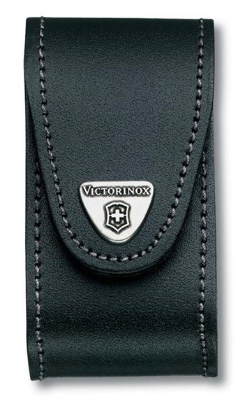 Кожаный чехол на ремень для ножа 91 мм (толщиной 5-8 уровней) Викторинокс (Victorinox) 4.0521.3 - фото 100215