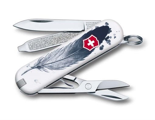 Нож-брелок Classic Light as Feather Викторинокс (Victorinox) 0.6223.L1605 - фото 103088