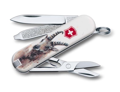 Нож-брелок Classic Capricorn Викторинокс (Victorinox) 0.6223.L1610 - фото 103100