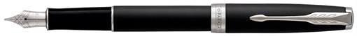 Ручка перьевая Essential Sonnet Matte Black CT. Линия письма – тонкая, в подарочной упаковке Паркер (Parker) - фото 108112