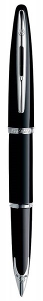 Ручка перьевая Ватерман (Waterman) Carene (S0293970) Black ST F перо золото 18K с родиевым покрытием подар.кор. - фото 115208