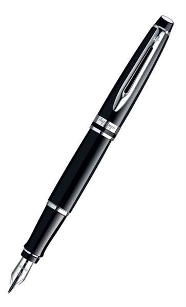 Ручка перьевая Ватерман (Waterman) Expert 3 (S0951740) Black CT F перо сталь подар.кор. - фото 115222
