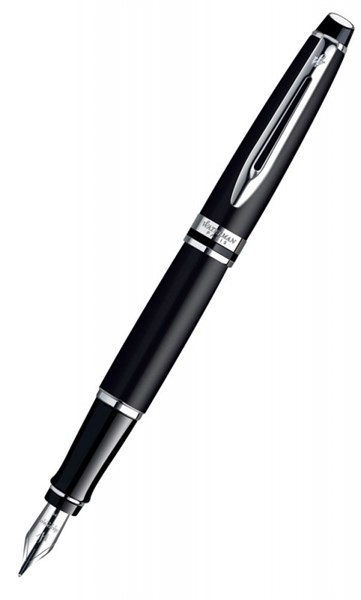 Ручка перьевая Ватерман (Waterman) Expert 3 (S0951840) Matte Black CT F перо сталь подар.кор. - фото 115223