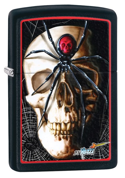 Широкая зажигалка Zippo Mazzi 28627 - фото 172501