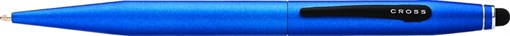 Шариковая ручка Кросс (Cross) Tech2 со стилусом 6мм. Цвет - синий. - фото 173697