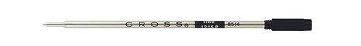 Стержень шариковый Кросс (Cross) тонкий, черный;  блистер - фото 184507