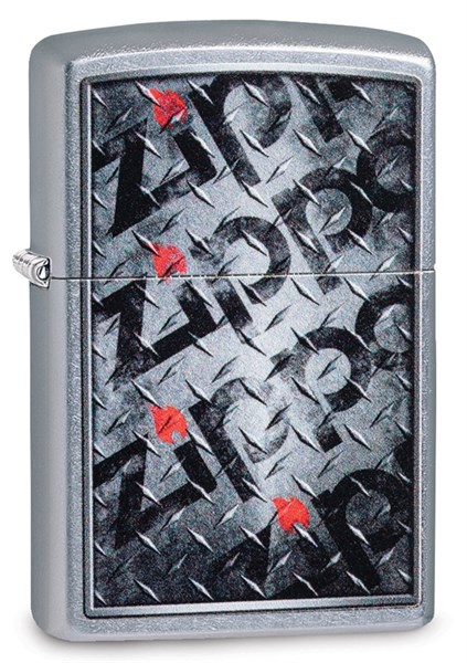 Зажигалка Zippo Diamond с покрытием Street Chrome™, 29838 - фото 184790