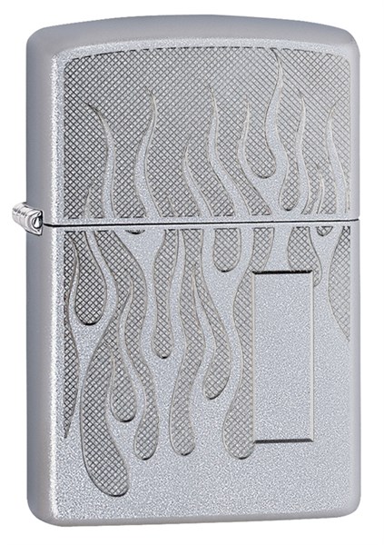 Зажигалка Зиппо (Zippo) с покрытием Satin Chrome, 29910 - фото 184910