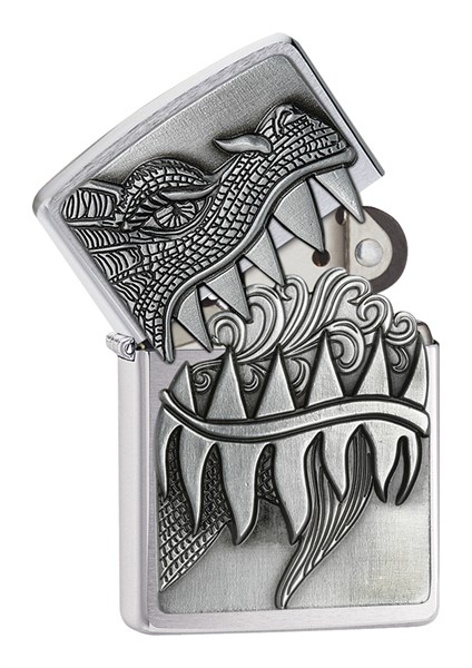 Широкая зажигалка Zippo Classic 28969 - фото 184928