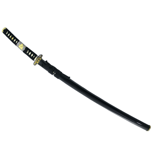 Катана самурайский меч черные ножны AG-196 - фото 185976