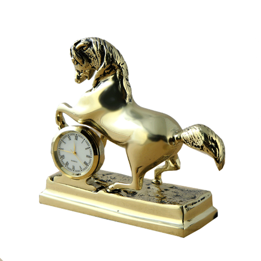 Часы Лошадка, золото BP-28007 - фото 186741