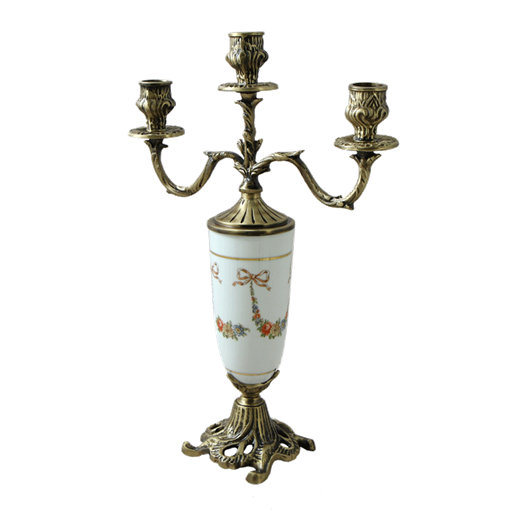 Канделябр Триумфато 3-х рожковый, антик BP-14070-A - фото 186749