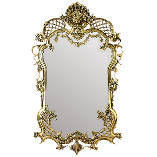 Зеркало Рендада в раме, золото BP-50112 - фото 186777