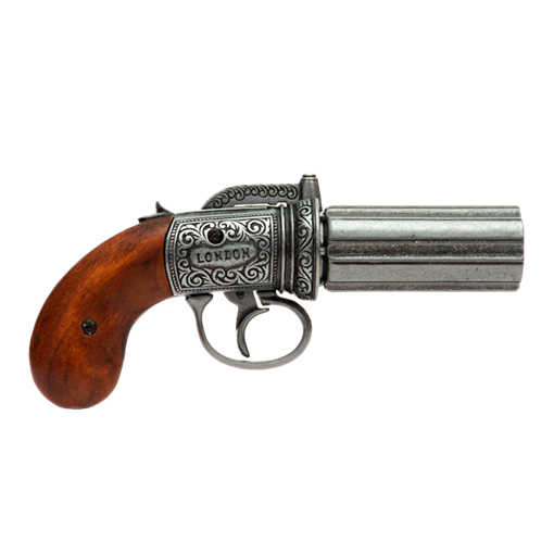 Револьвер  Пепербокс  6 стволов, Англия, 1840 г DE-1071 - фото 187309