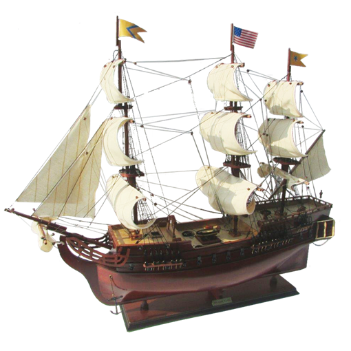 Модель парусника  Bon Homme Richard, США TS-0029-W-80 - фото 187333