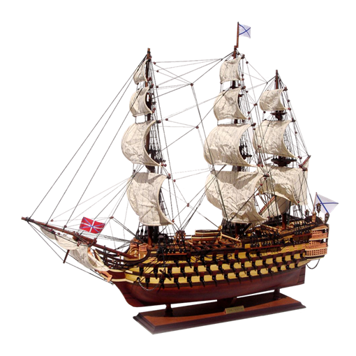 Модель парусника Трёхъ Иерархов, Россия TS-0095-W - фото 187372