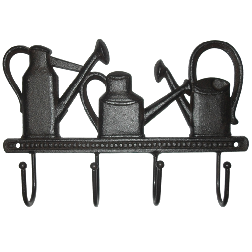 Вешалка настенная Лейки, 4 крючка YM-HK-6434 - фото 187401