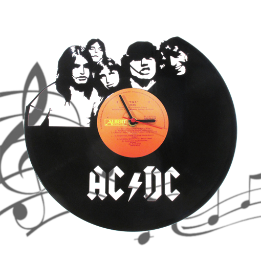 Часы  виниловая грампластинка   AC/DC WL-02 - фото 187469