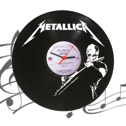 Часы виниловая грампластинка  Metallica WL-14 - фото 187481