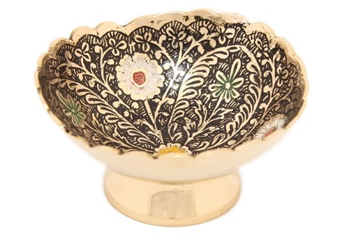 Ваза-фруктовница, латунь цветная BE-6500974 - фото 187501