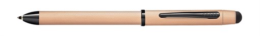 Ручка многофункциолальная Кросс (Cross) Tech3 Brushed Rose Gold PVD AT0090-20 - фото 188477