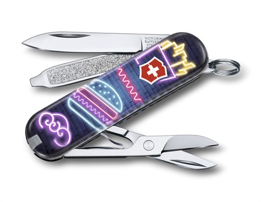 Нож перочинный Викторинокс (Victorinox) Classic LE2019 Burger Bar 0.6223.L1906 - фото 188950