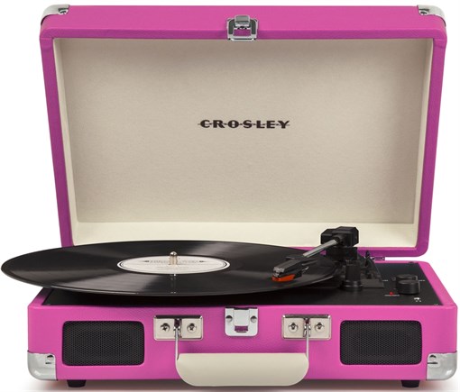 Проигрыватель Кросли (Crosley) Cruiser Deluxe Pink CR8005D-PI - фото 189160