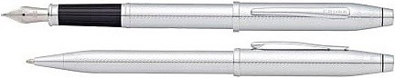 Набор: шариковая ручка и перьевая ручка Кросс (Cross) AT0087WG-97MS - фото 189316