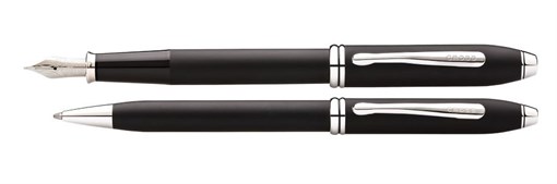 Набор: перьевая ручка и шариковая ручка Кросс (Cross) AT0047-30MS - фото 189329