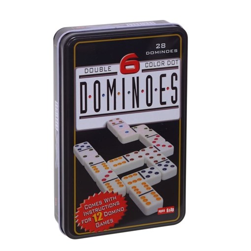 Игра настольная "Домино", L11 W19 H3,5 см - фото 194215