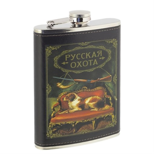 Фляжка "Русская охота", 250 мл, L9 W2 H14 см - фото 195223