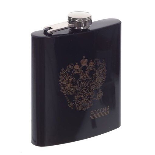 Фляжка "Герб", 200 мл, L9 W2 H12 см - фото 196780