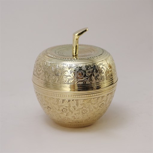 Шкатулка из Латуни "Яблоко", 4.75" BE-1250697 - фото 199900