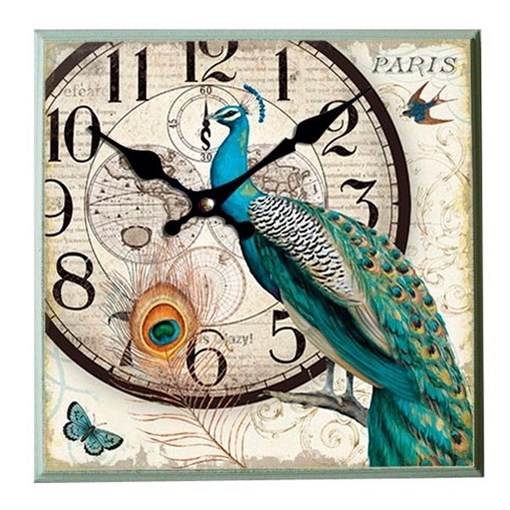 Часы настенные декоративные L42 W5,5 H42см - фото 200346