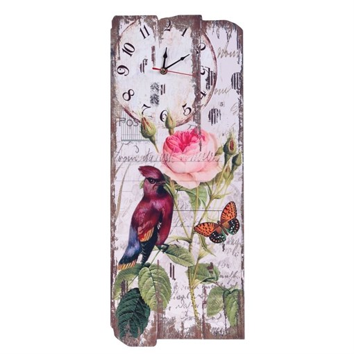 Часы настенные декоративные L24 W2 H60см - фото 200454