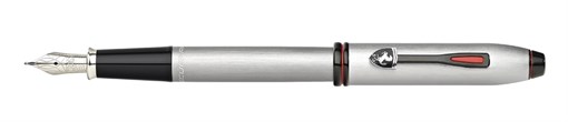 Ручка перьевая Кросс (Cross) Townsend Ferrari Brushed Aluminum, перо среднее M FR0046-61MS - фото 206794