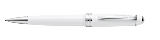 Ручка шариковая Кросс (Cross) Bailey Light White AT0742-2 - фото 206802