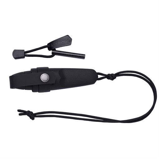 Нож Morakniv Eldris, нержавеющая сталь, цвет зеленый, ножны, шнурок, огниво, 12633 - фото 208530
