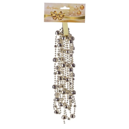 Украшение новогоднее "Бусы", D14мм, L2,7м 722797 - фото 214434