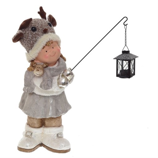 Фигурка декоративная "Ребёнок" L22,8 W19,8 H45 см - фото 216867