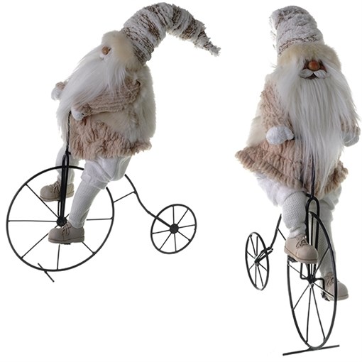 Игрушка набивная "Дед Мороз" L40,5 W17 H66 см 721143 - фото 217685