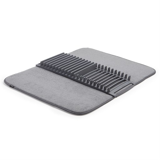 Коврик для сушки посуды udry тёмно-серый - фото 224267
