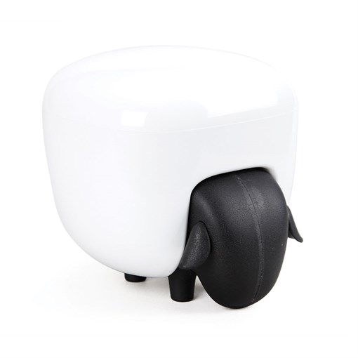 Держатель для ватных дисков sheep чёрный-белый - фото 227053