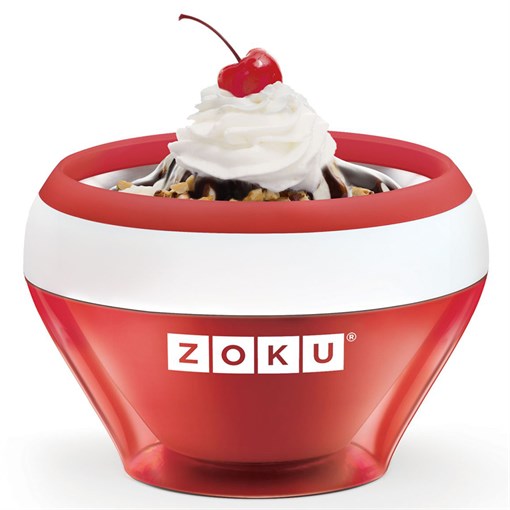 Мороженица ice cream maker красная - фото 229647
