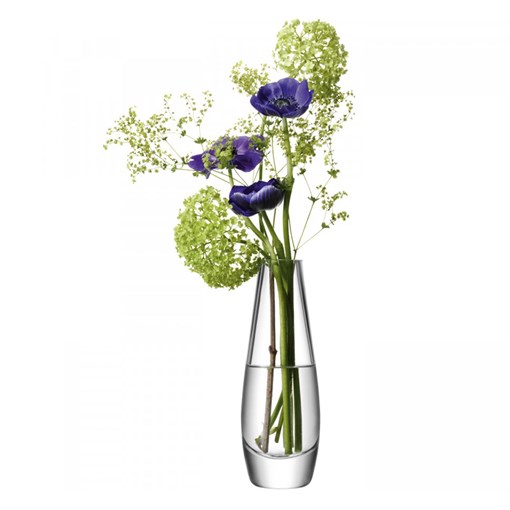 Ваза округлая высокая flower 17 см - фото 233069