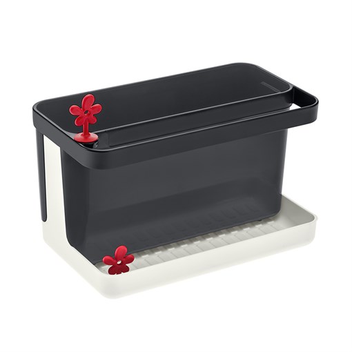 Органайзер для раковины park it, бело-чёрный - фото 235442