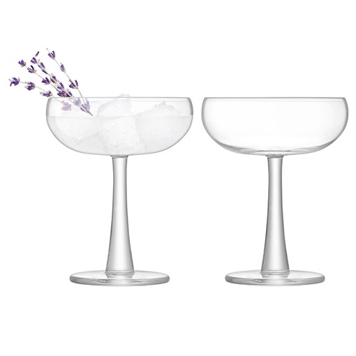Набор из 2 бокалов-креманок для коктейлей gin 280 мл - фото 236467