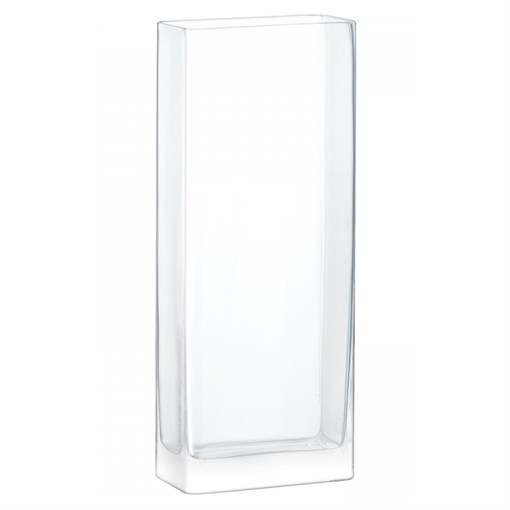 Ваза прямоугольная modular 50 x 20 x 10 см прозрачная - фото 236621